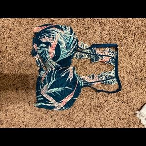 Victoria’s Secret pink push-up racerback